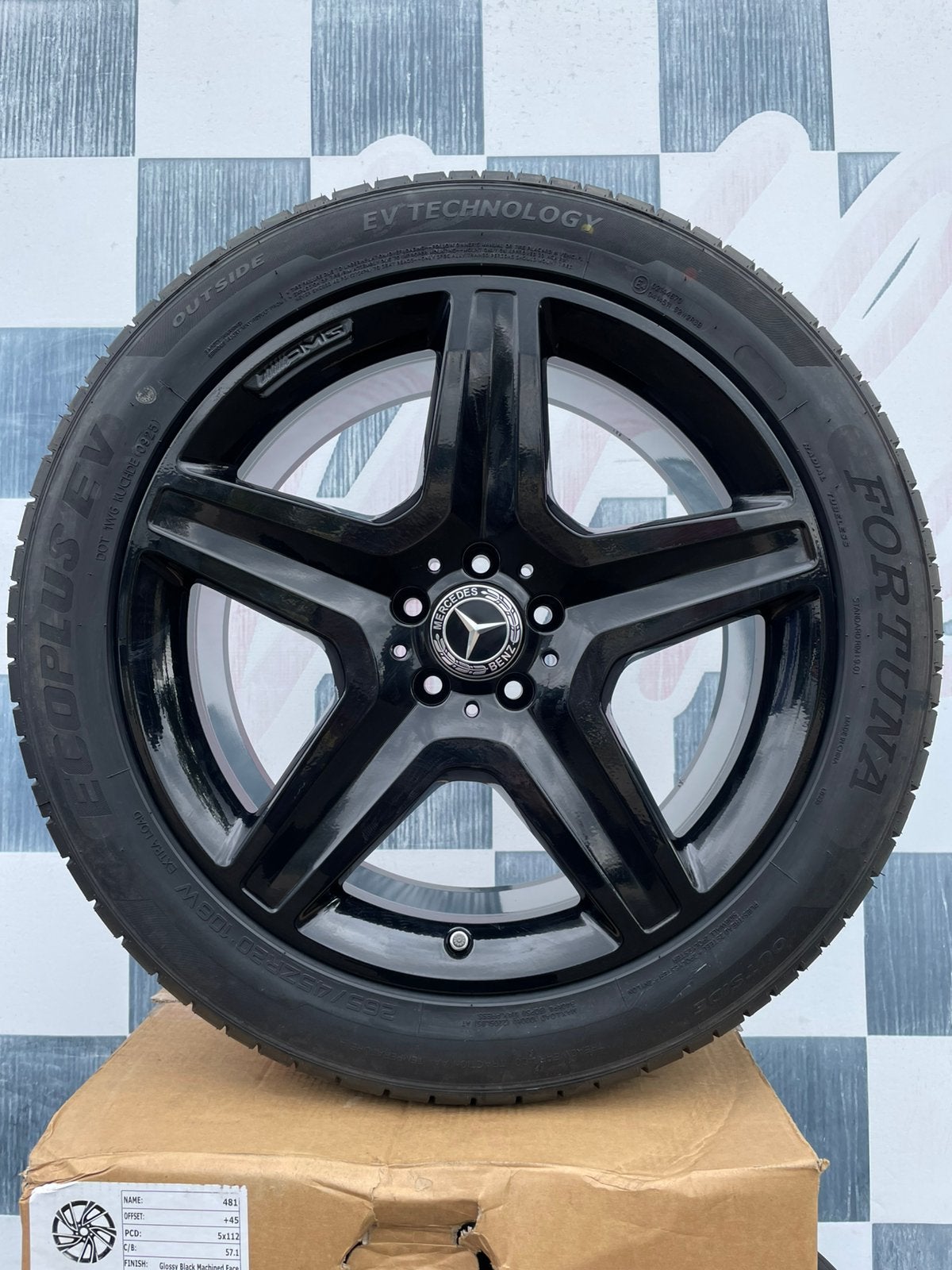 20” Mercedes GLE ML velgen 5x112 + pirelli 8mm W166 W167, Auto-onderdelen, Banden en Velgen, Nieuw, Ophalen of Verzenden, 20 inch