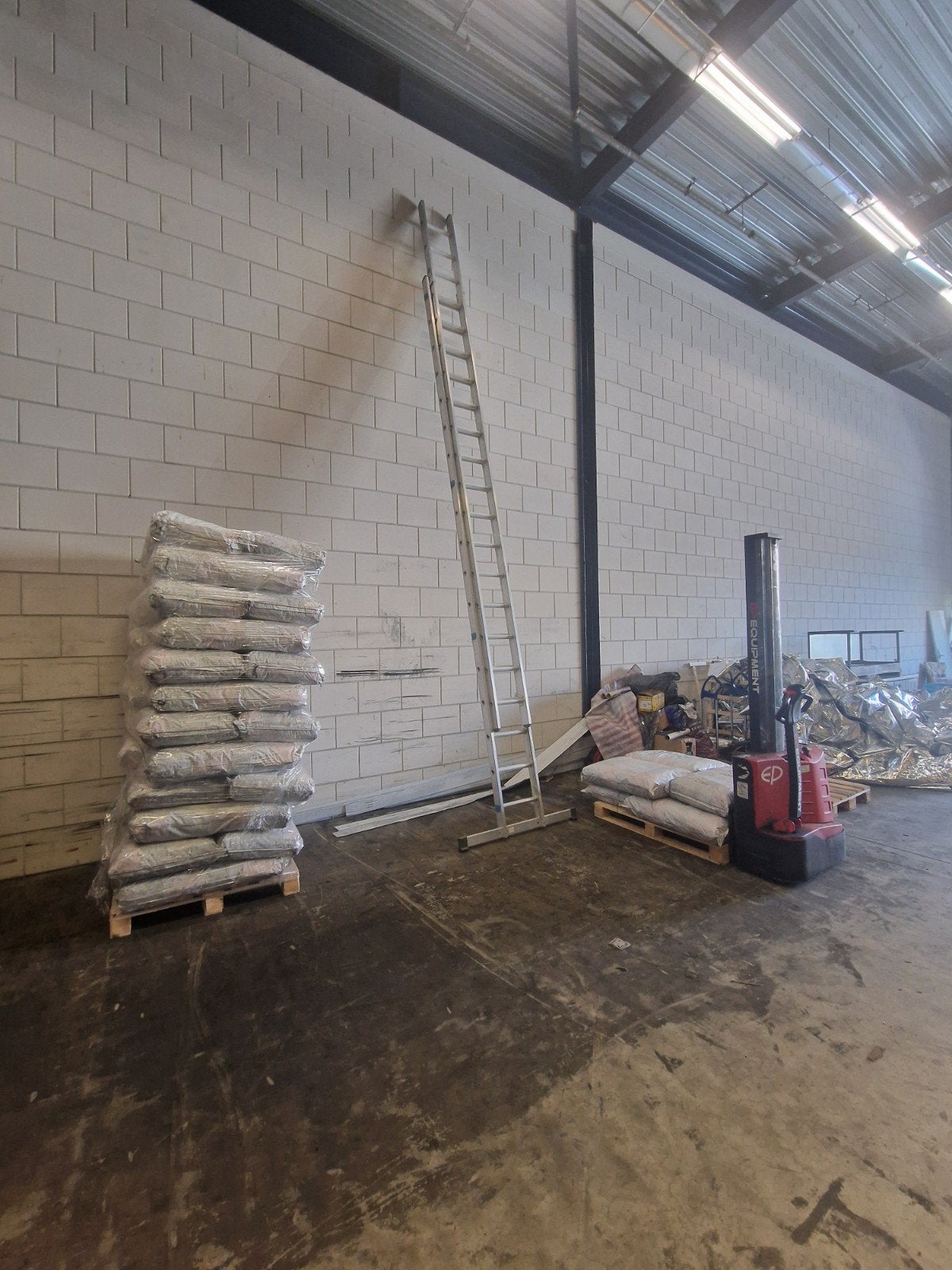 Zarges 2-delige ladder, 10 meter, Gebruikt, Ophalen of Verzenden, Ladder, Opvouwbaar of Inschuifbaar