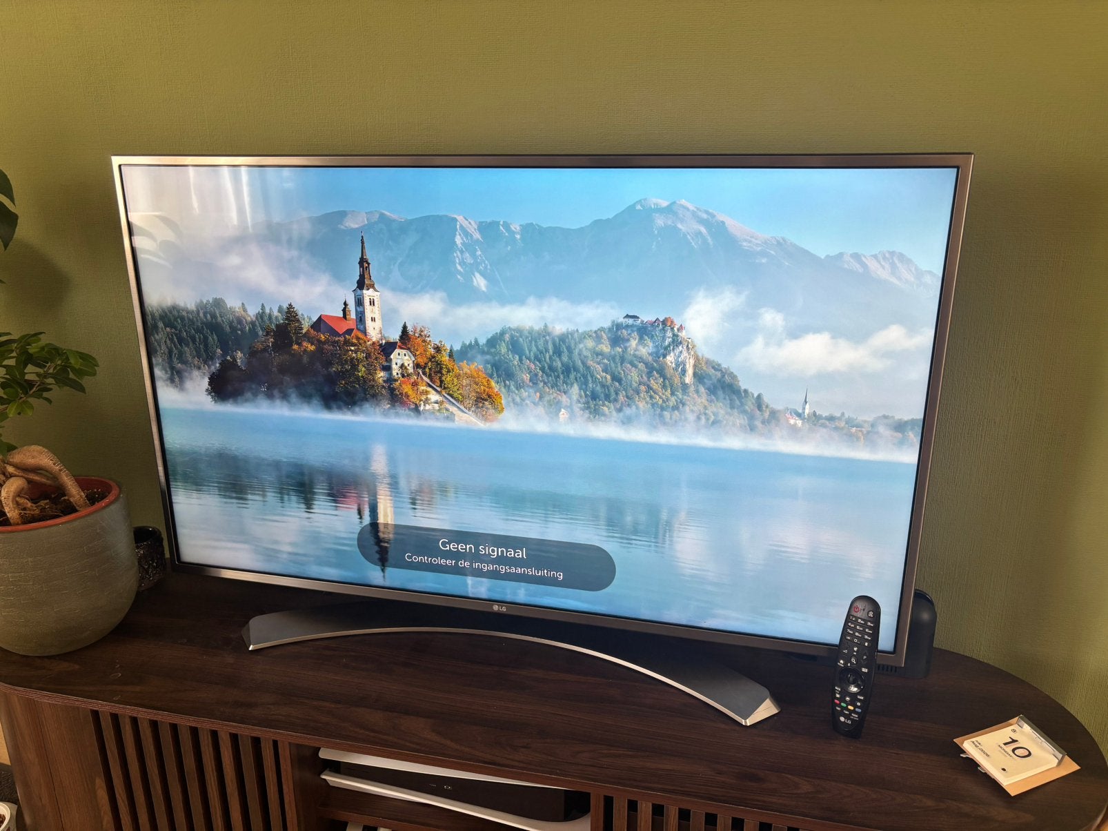 LG 49" 4K Smart TV 49UH668V, Ophalen, 100 Hz, 100 cm of meer, Gebruikt