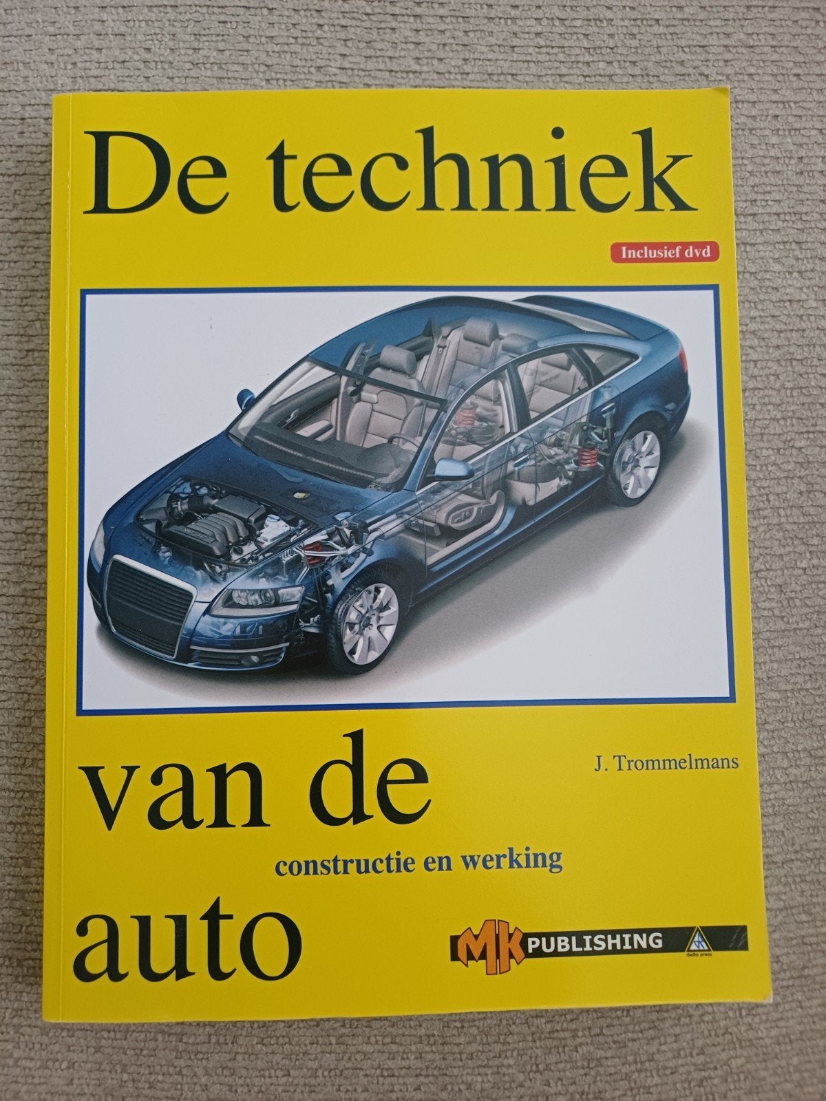 De techniek van de auto - 5e editie (zonder dvd), Boeken, Autotechniek, Ophalen of Verzenden, J. trommelmans, Zo goed als nieuw