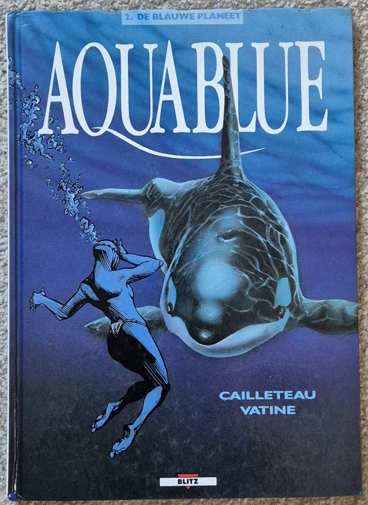 Aquablue | dl.2 De Blauwe Planeet | HC | Coll Concorde nr. 8, Boeken, Eén stripboek, Ophalen of Verzenden, Zo goed als nieuw, Vatine & Cailleteau