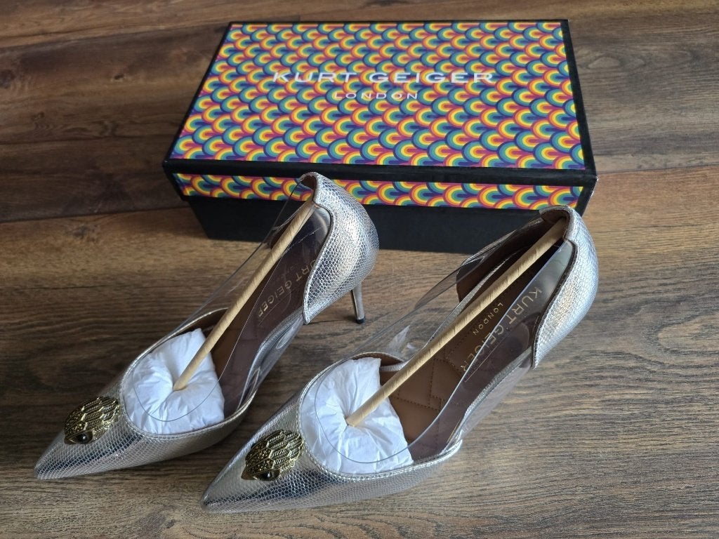 Kurt Geiger Belgravia Eagle hakken maat US9 EU40, Overige kleuren, -, Verzenden, -