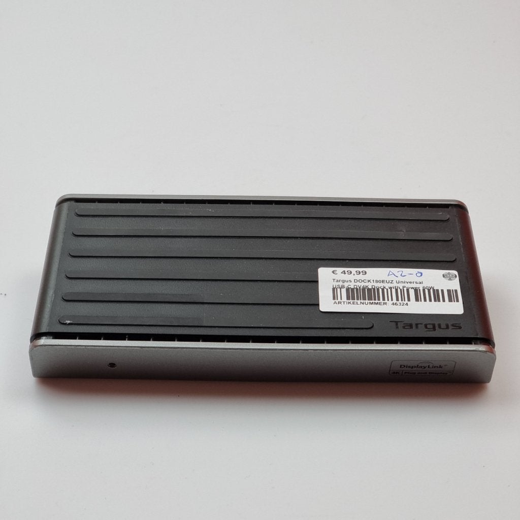 Targus DOCK180EUZ Universal USB-C DV4K Dock with Power 60W, Flex Ltd., Gebruikt, https://flex.com/contact-us, Nobelstraat 10, 5807 GA Oostrum LB, Limburg, Nederland