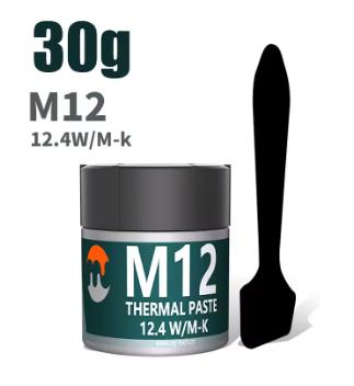 M12 Koelpasta / Thermal paste 30 gram met spatel, Computers en Software, Ophalen of Verzenden, Nieuw, Koelpasta
