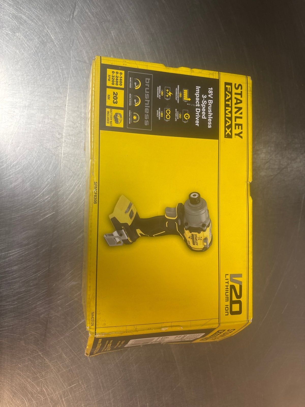 Stanley FatMax 18V Brushless 3-Speed Slagmoersleutel, Ophalen of Verzenden, Nieuw, 600 watt of meer, Overige typen