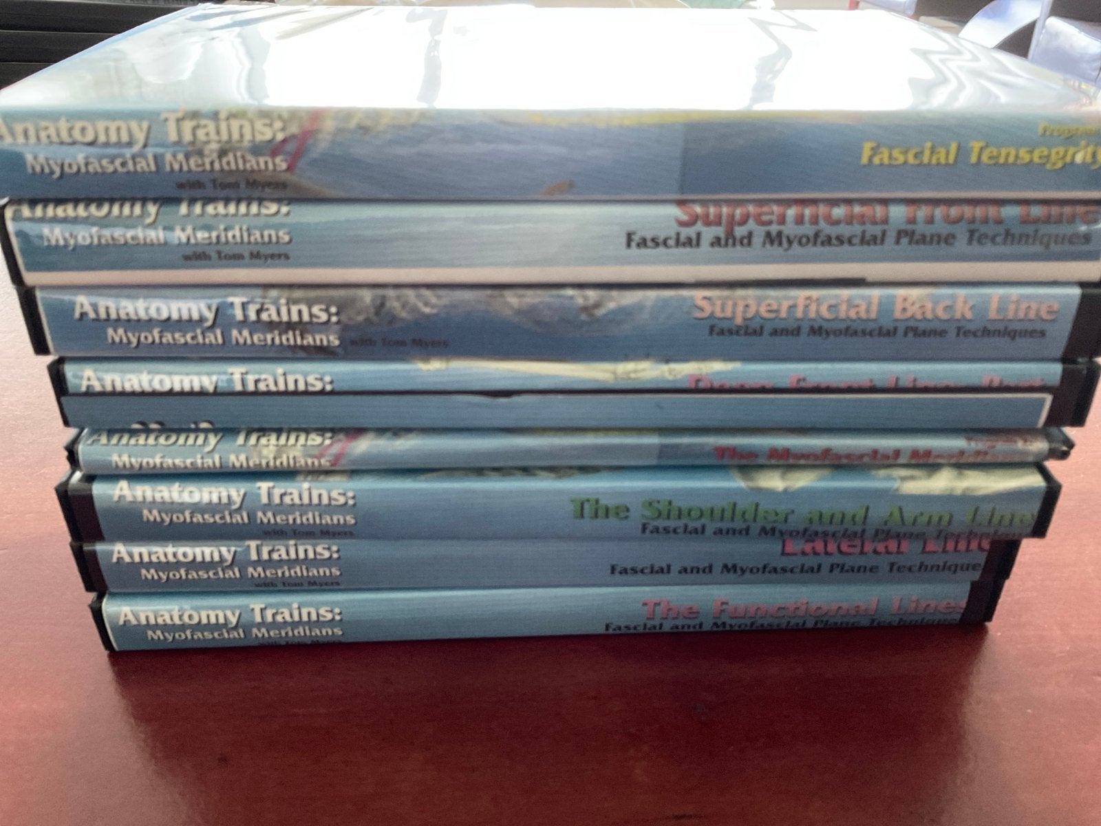 Anatomy Trains DVD Set - Tom Myers (8 DVD's), Alle leeftijden, Wetenschap of Techniek, Ophalen of Verzenden, Gebruikt
