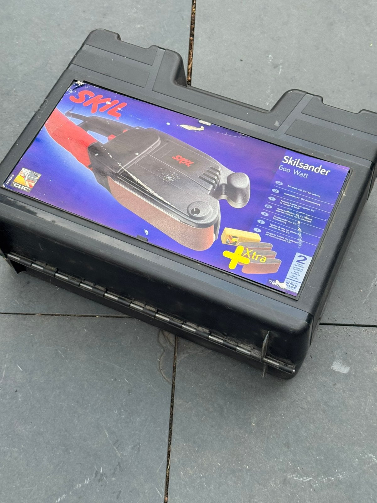 Skil bandschuurmachine, Ophalen, Zo goed als nieuw, 600 tot 1200 watt, Bandschuurmachine