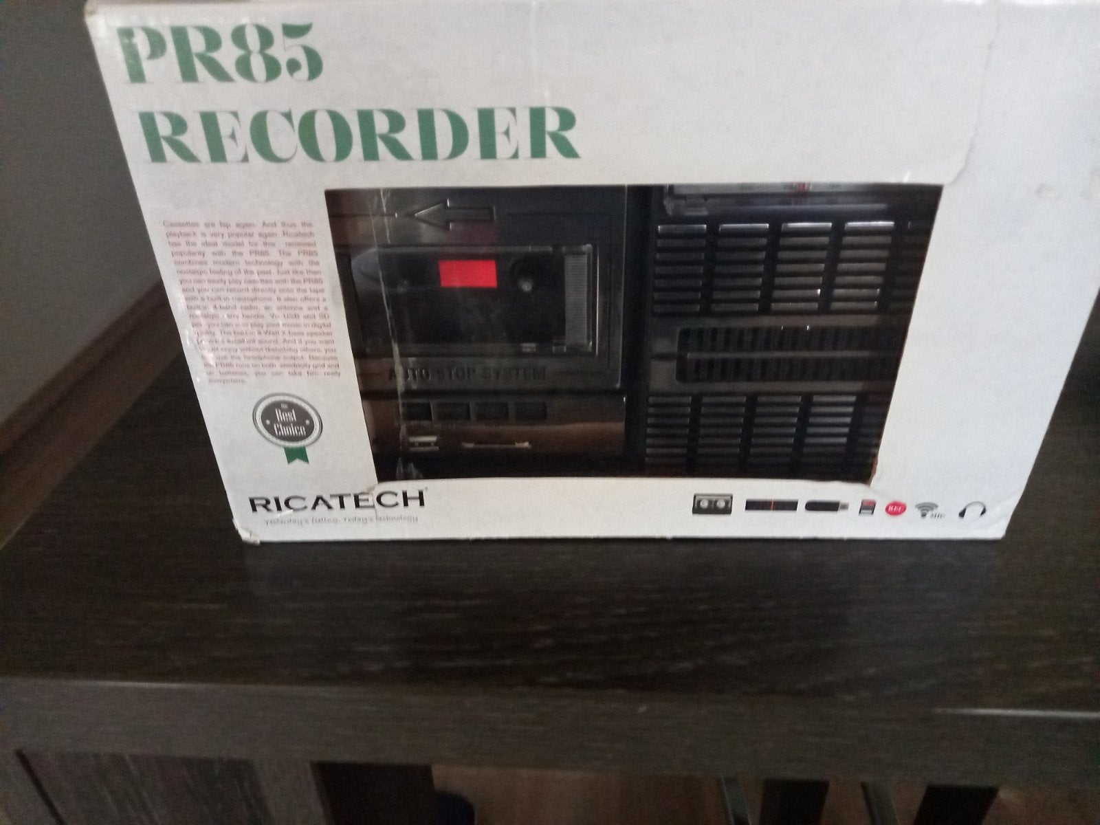 Radio cassette recorder met usb ., Ophalen, Nieuw