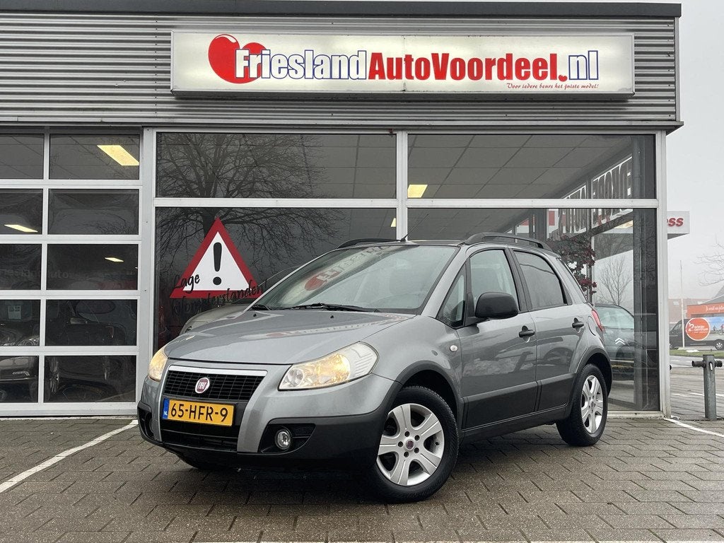 Fiat Sedici 1.6-16V Dynamic /Airco/Trekhaak/LMV/Hoge zit/APK, Voorwielaandrijving, Gebruikt, 4 cilinders, Met garantie (alle)