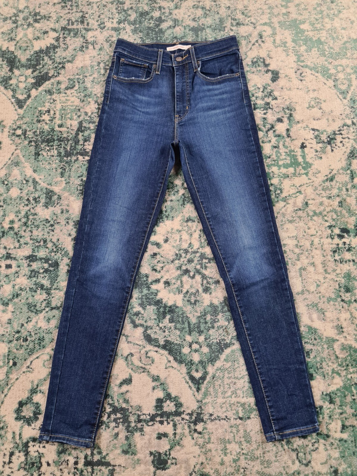 Levi’s Mile High Super Skinny W27 L30 Dames Tulsi2730, Blauw, Ophalen of Verzenden, Zo goed als nieuw, W27 (confectie 34) of kleiner