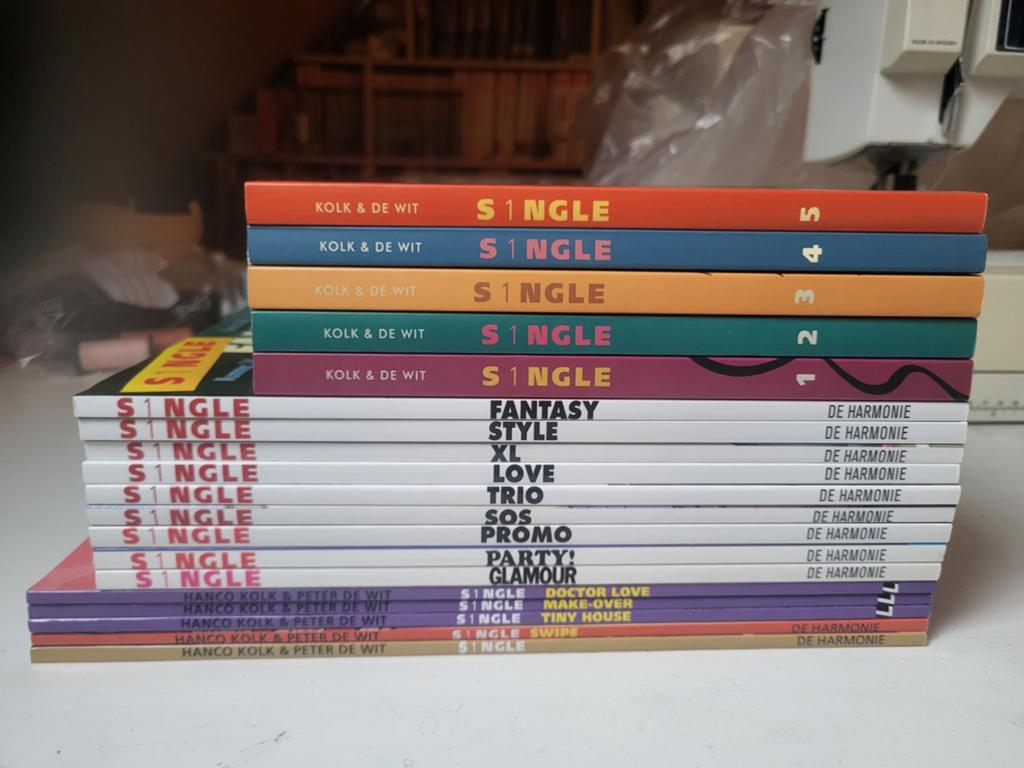 Single. Hanco Kolk. Peter de Wit. Complete reeks, Complete serie of reeks, Ophalen of Verzenden, Zo goed als nieuw