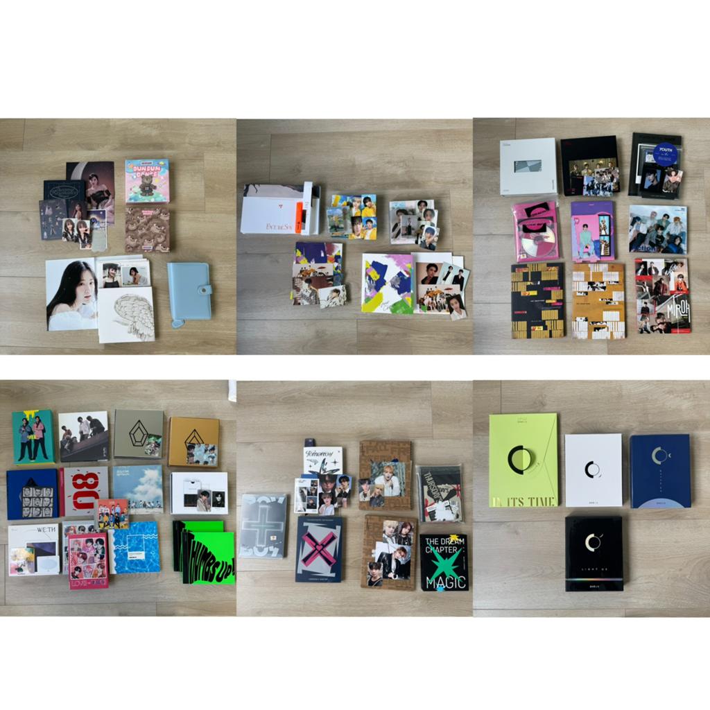 Diverse Kpop Albums: Enhypen, txt, wei, svt, etc(beschadigd), Ophalen of Verzenden, 2020 tot heden, Gebruikt