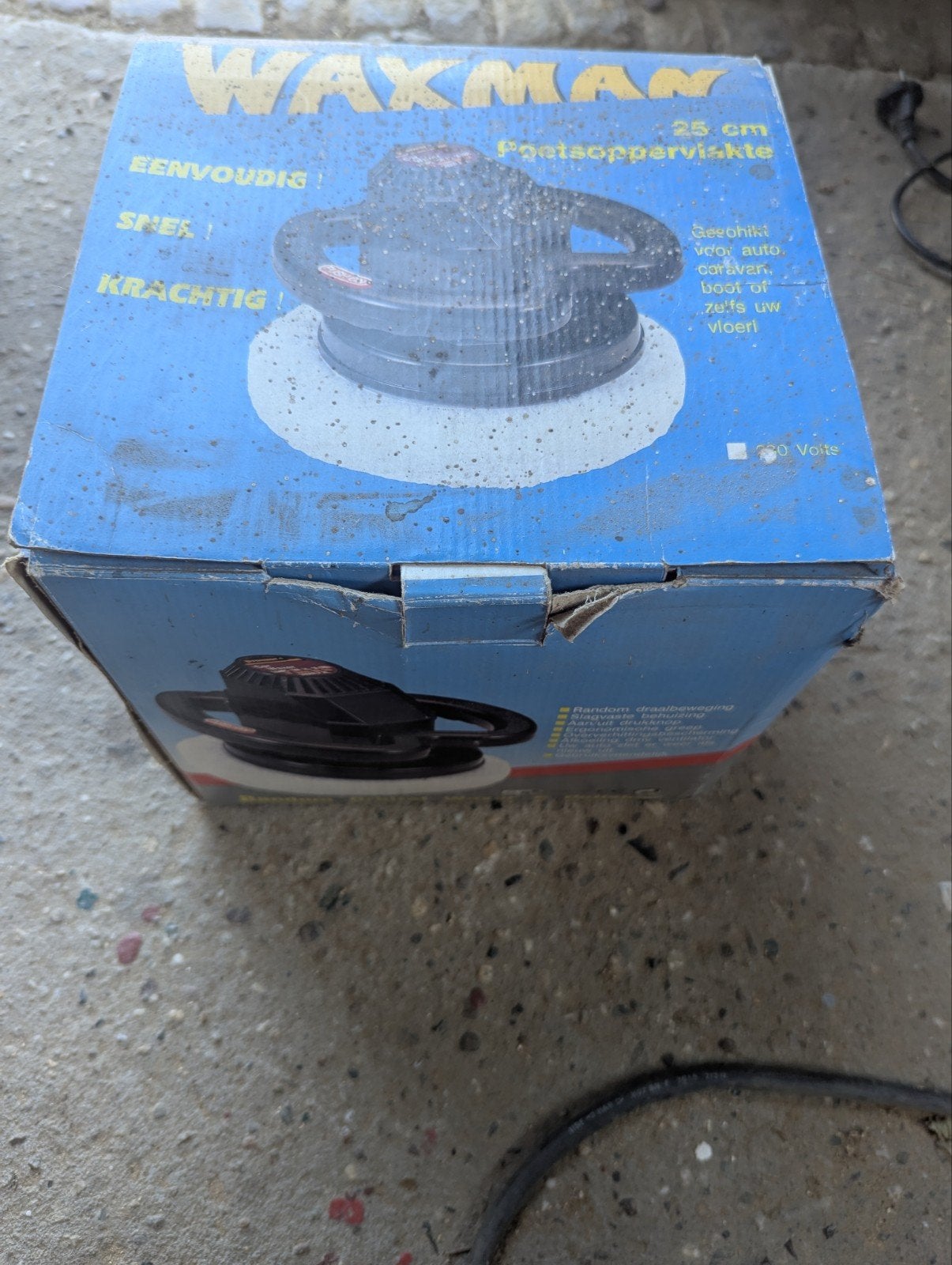 2x Waxman Car Waxer - Auto Polijstmachine, Ophalen
