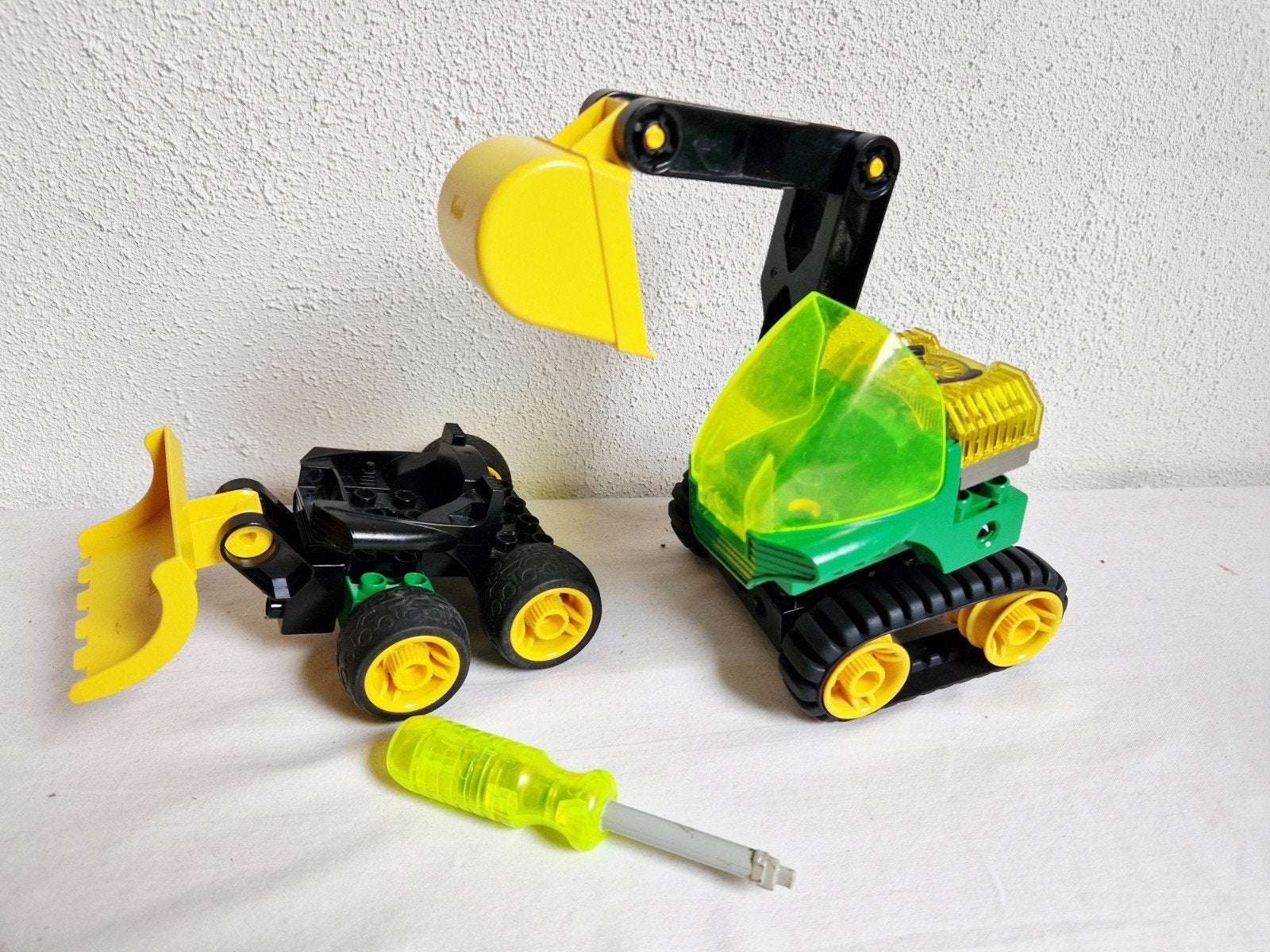 Technisch Duplo Toolo set 2913 met licht en geluid, Ophalen of Verzenden, Gebruikt, Complete set, Duplo