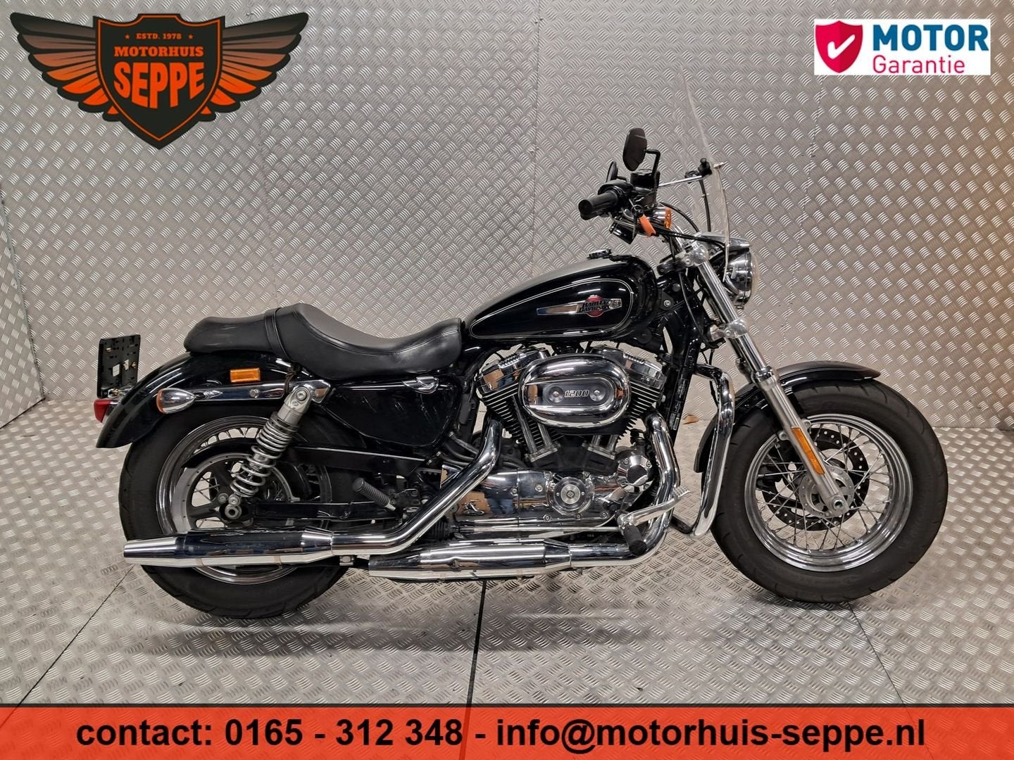 HARLEY-DAVIDSON SPORTSTER CUSTOM XL 1200 C (bj 2017), 2 cilinders, HARLEY-DAVIDSON, Bedrijf, Meer dan 35 kW