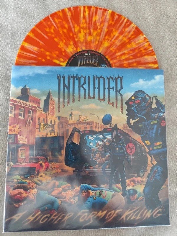 Intruder - Higher form of Killing LP US Thrash Metal 1989, LP, Thrash metal, Ophalen of Verzenden, Nieuw in verpakking