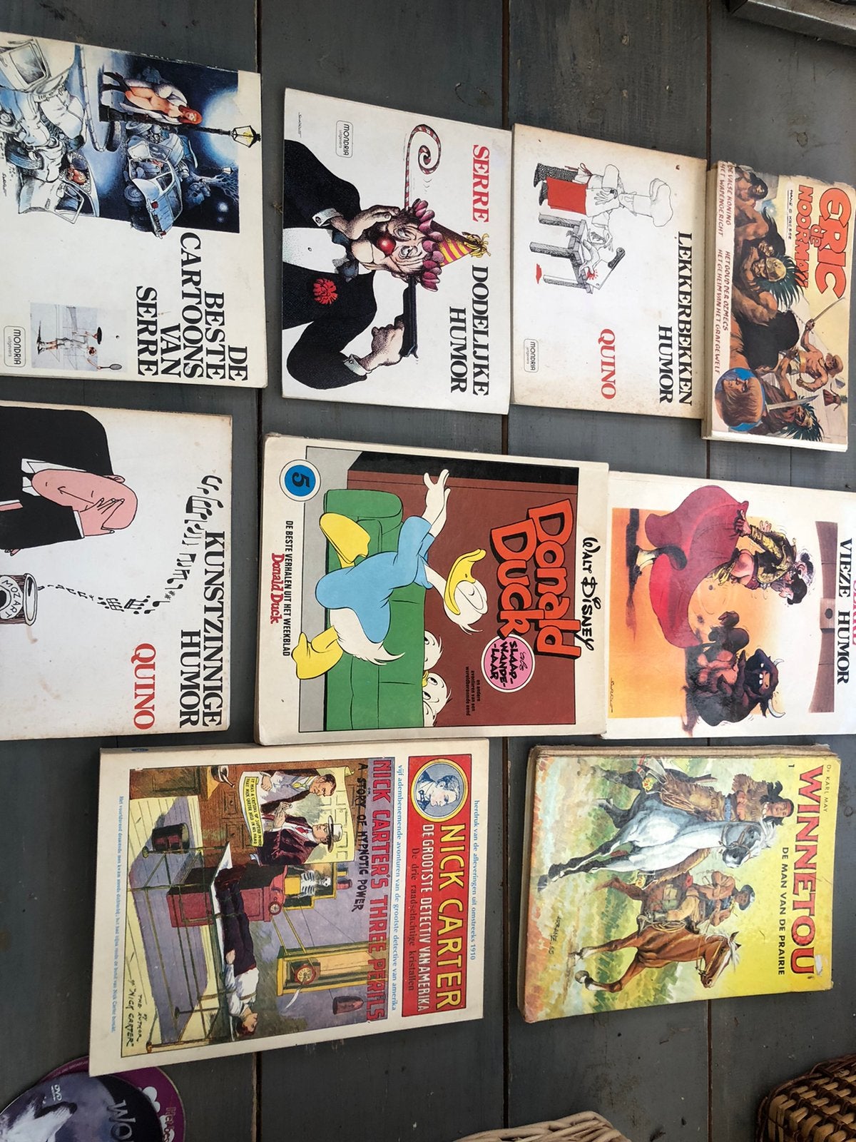 Serre cartoon eric de noorman winnetou donald duck, Ophalen of Verzenden, Gelezen