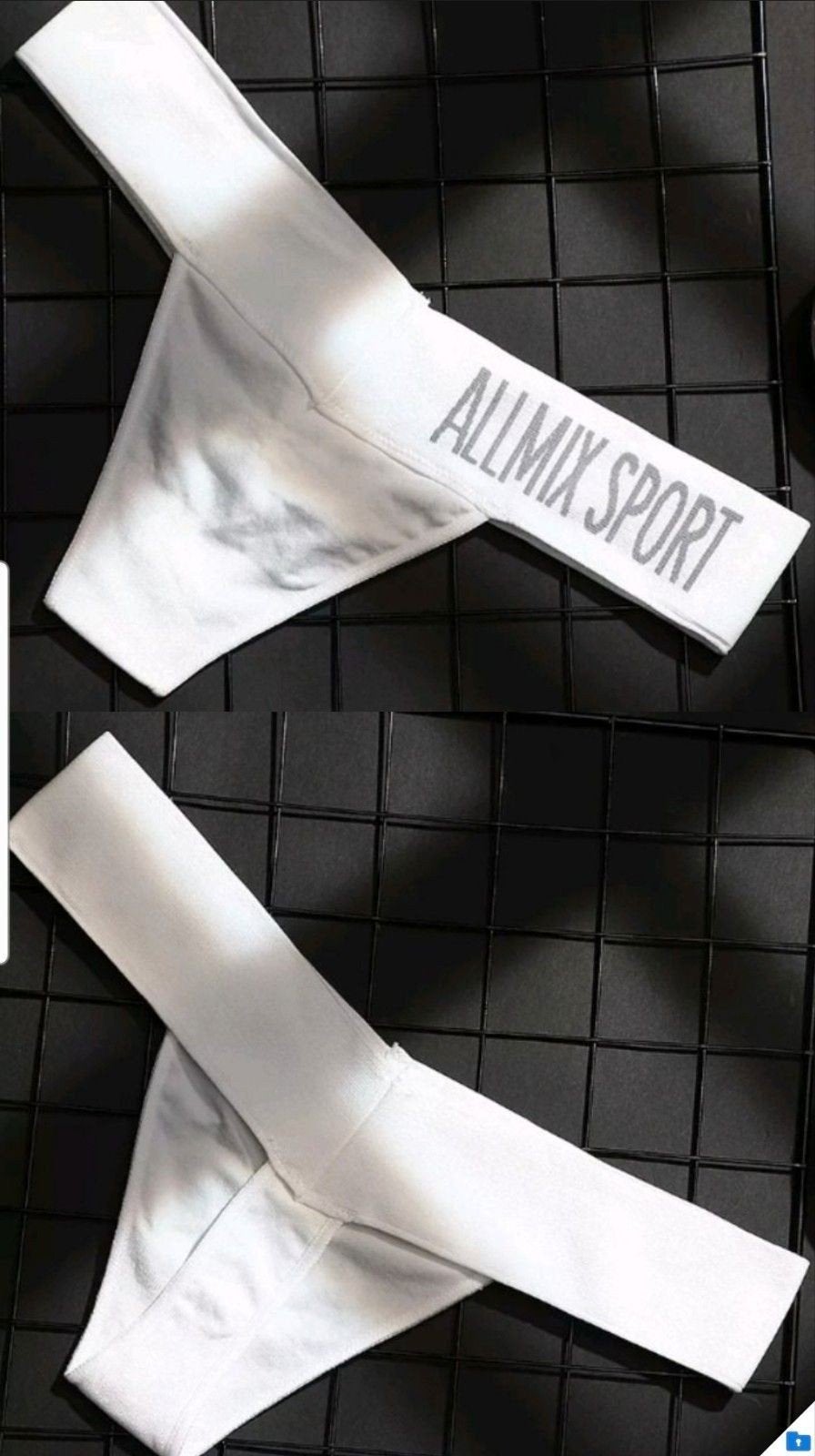 Nieuwe Allmix Sport string - Maat L, Allmix Sport, Ophalen of Verzenden, Wit, String