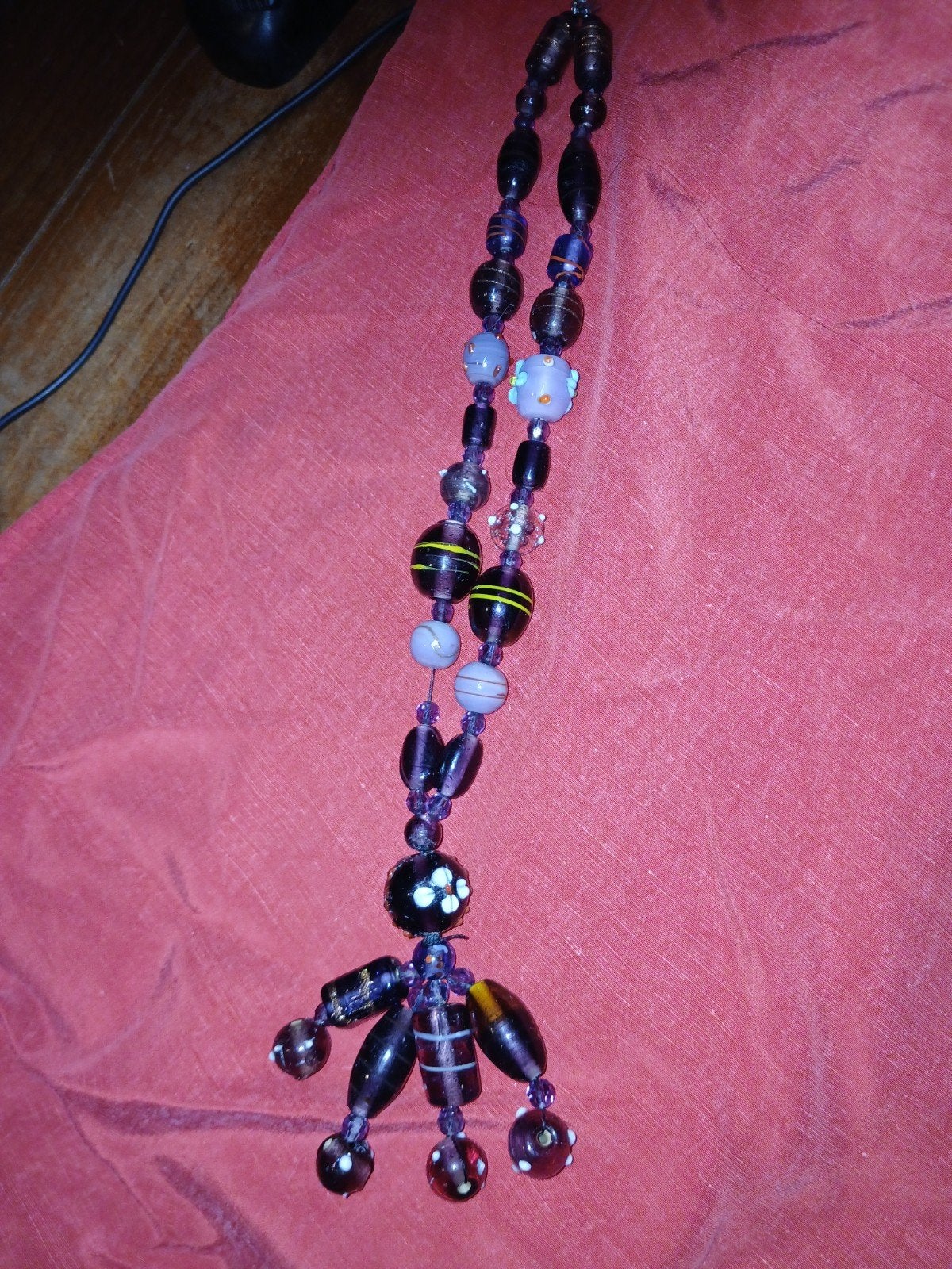 vintage murano ketting, Ophalen of Verzenden, Overige materialen