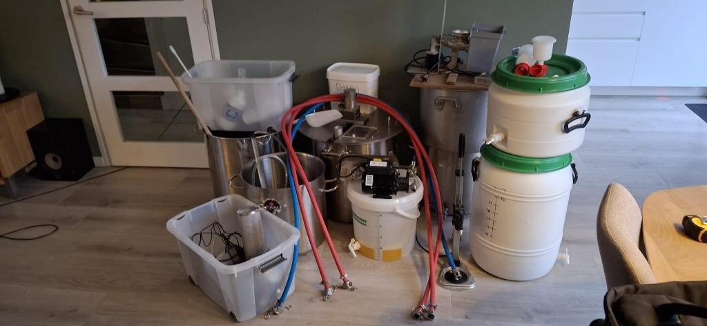 Bierbrouwset Compleet, Ophalen, Gebruikt