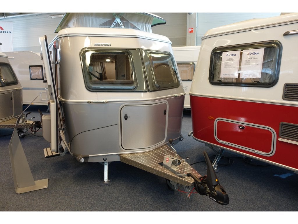 Eriba Touring 320; nieuw, € 3.000,- korting, Caravans en Kamperen, Overige typen, Standaardzit, Tot en met 2, Bedrijf