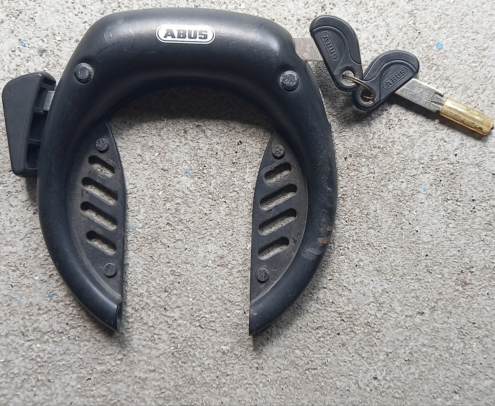 ABUS Tectic Ringslot met sleutels, Ophalen of Verzenden, Zo goed als nieuw, Ringslot