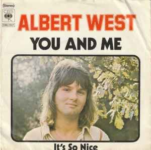 Albert West – You And Me / Single 7 / VG+ / 17-9, Cd's en Dvd's, Ophalen of Verzenden, Zo goed als nieuw, Overige formaten