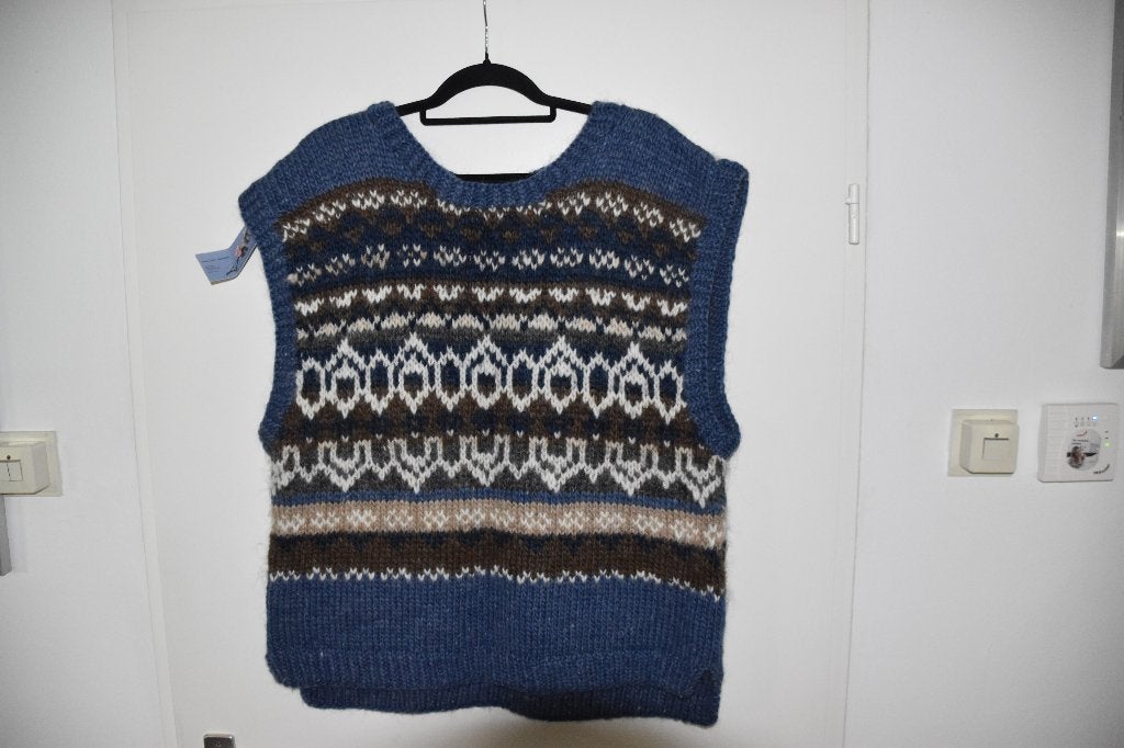 nieuwe ijslandse handgebreide spencer xxl , ijslandse wol, Meerkleurig, Maat 46/48 (XL) of groter, Nieuw, Ophalen of Verzenden