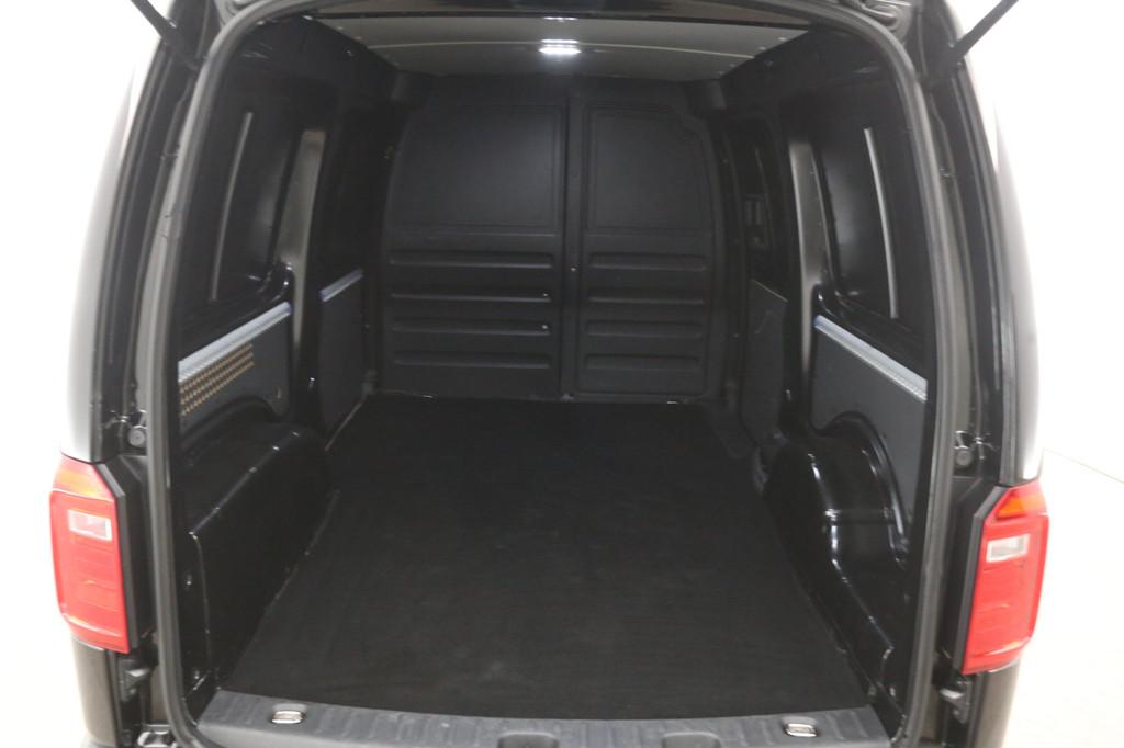 Volkswagen Caddy Maxi TSI 102PK | Benzine | Airco | Camera |, Auto's, Stof, Gebruikt, Volkswagen, Zwart