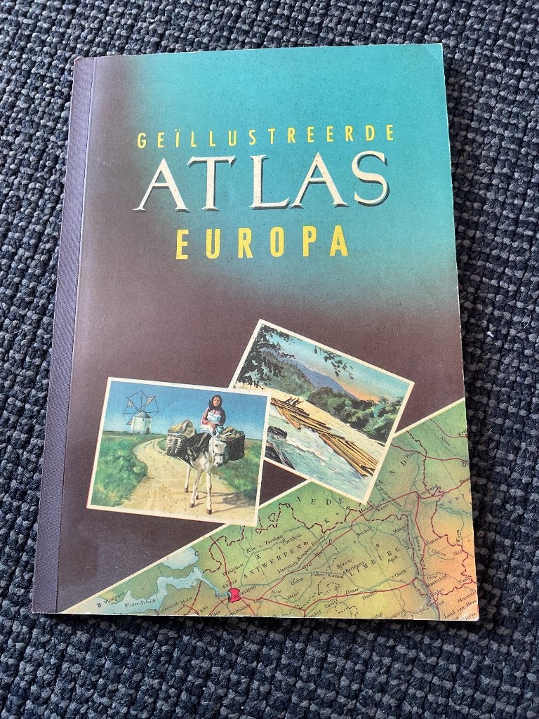 Atlas Europa, Overige atlassen, 1800 tot 2000, Onbekend, Gelezen