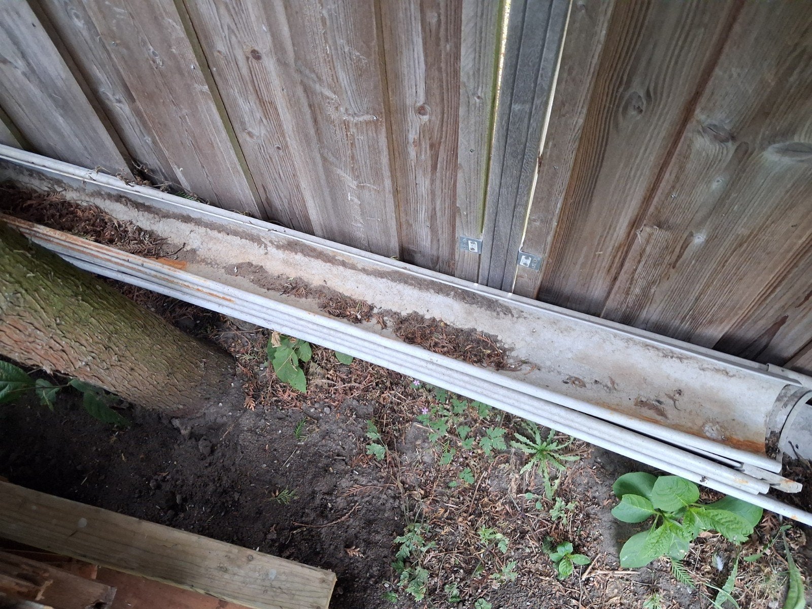 Gebruikte dakgoot 16cm, Ophalen, Gebruikt, Overige materialen, Dakgoot