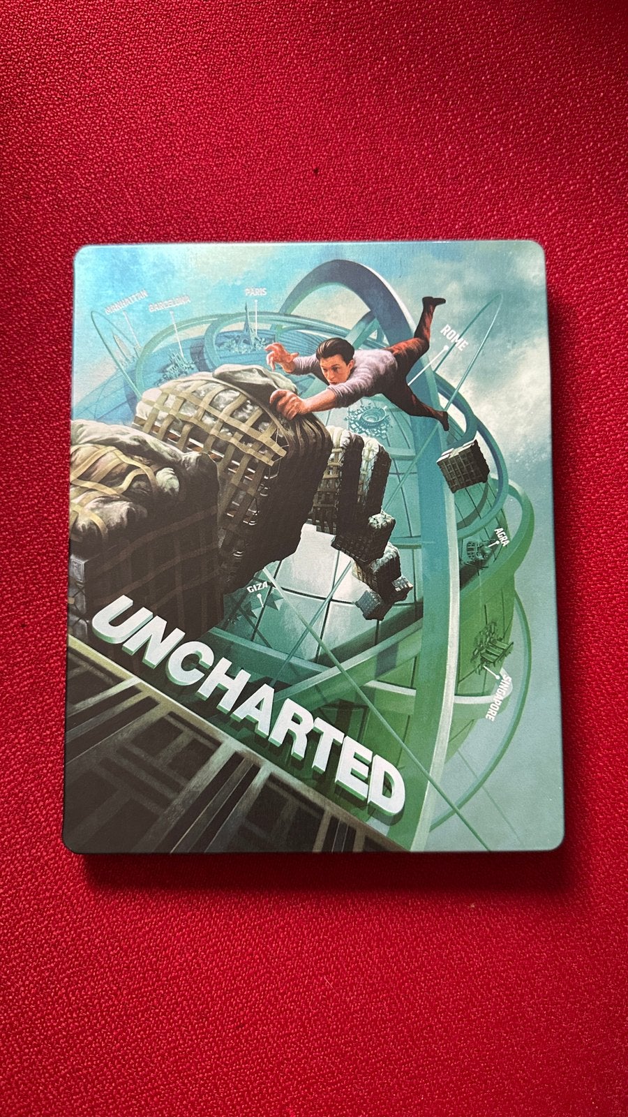 Uncharted 4K UHD + Bluray Steelbook, Verzenden, Film, Engels, Zo goed als nieuw