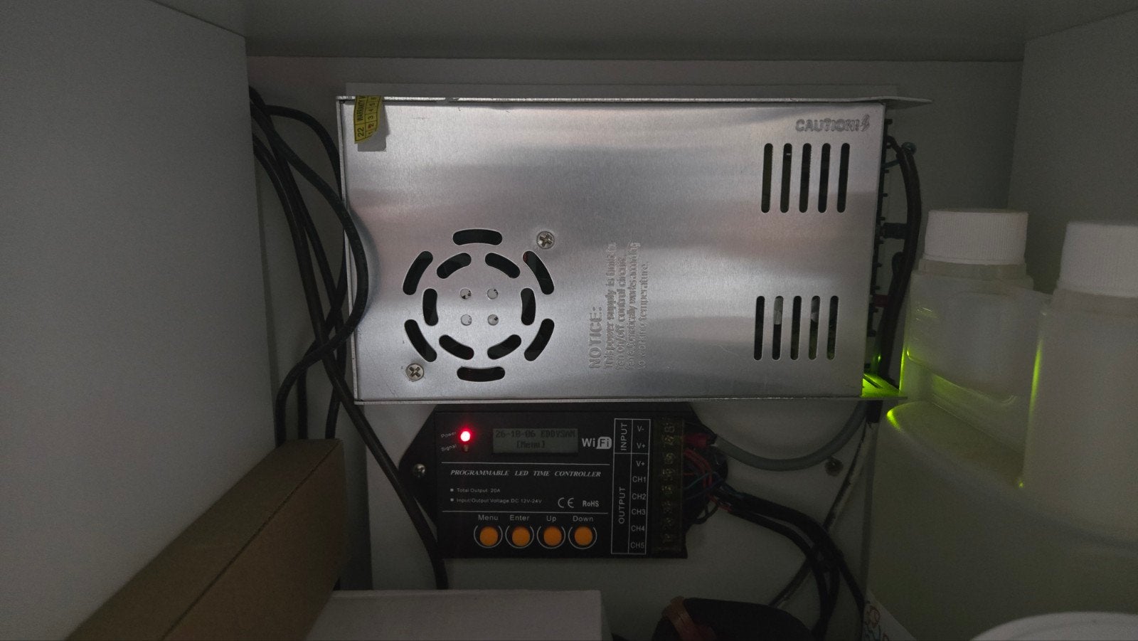 aquarium te koop, Ophalen, Inclusief controller, Juwel, Gevuld zoetwateraquarium