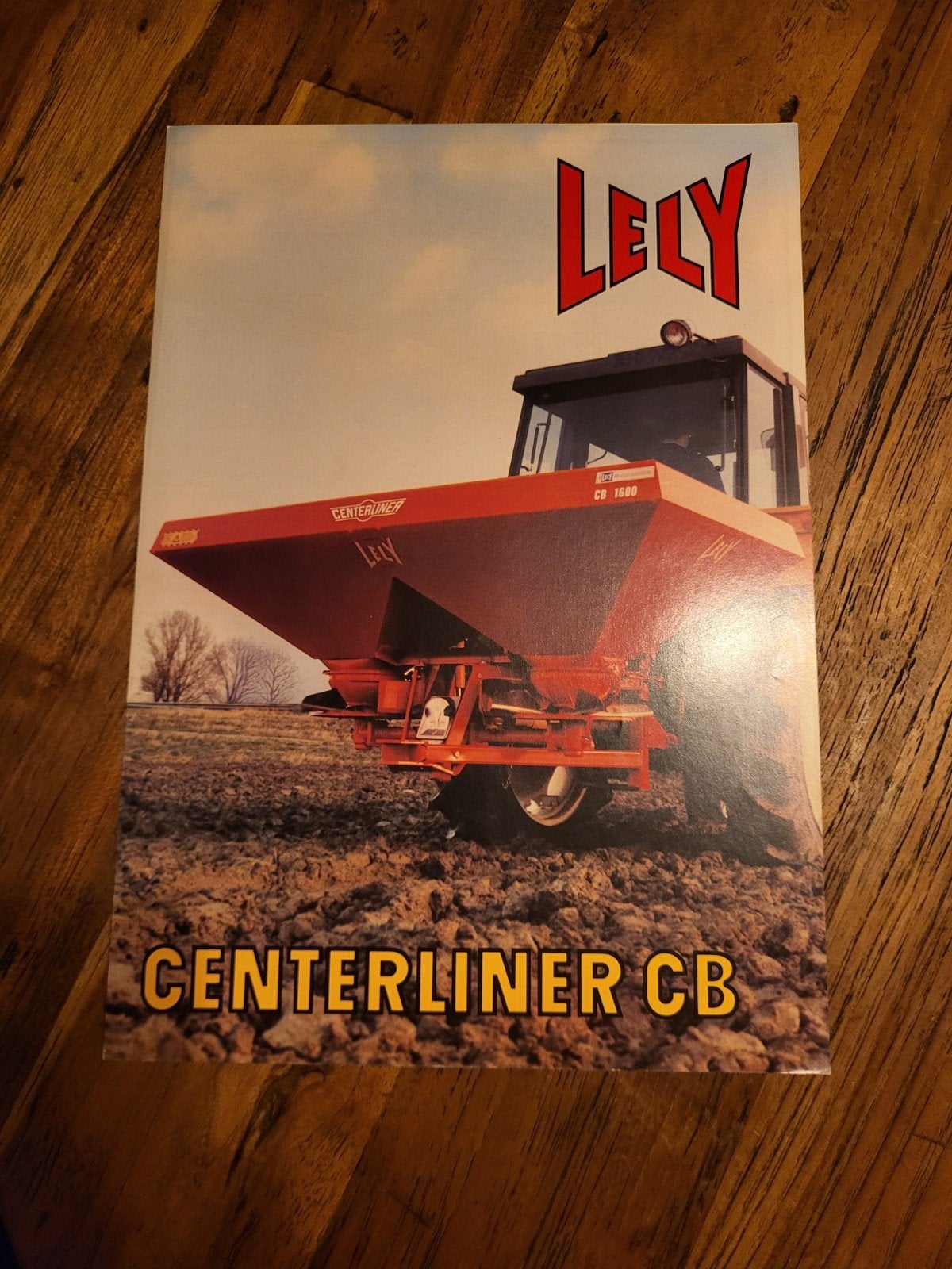 tractor folder LELY centerliner CB, Ophalen of Verzenden, Zo goed als nieuw