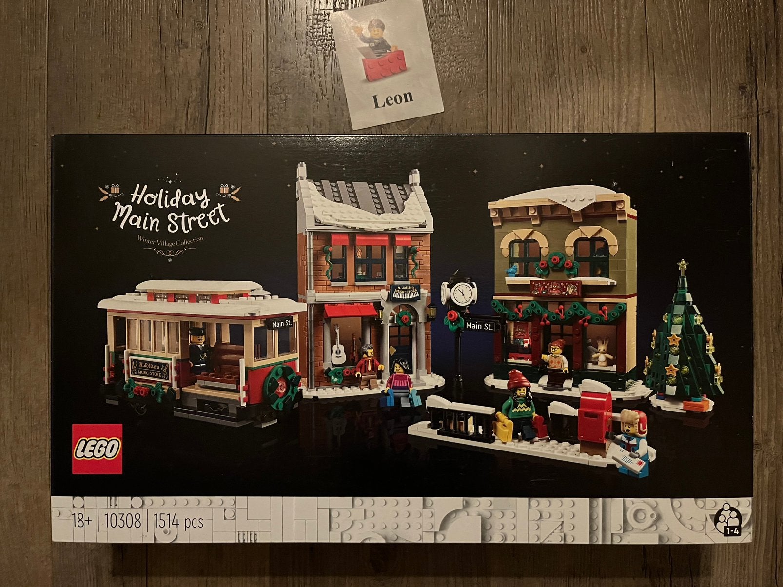 Lego Icons 10308 Kerst dorpsstraat - Nieuw in doos!, Lego, Nieuw, Ophalen of Verzenden, Icons