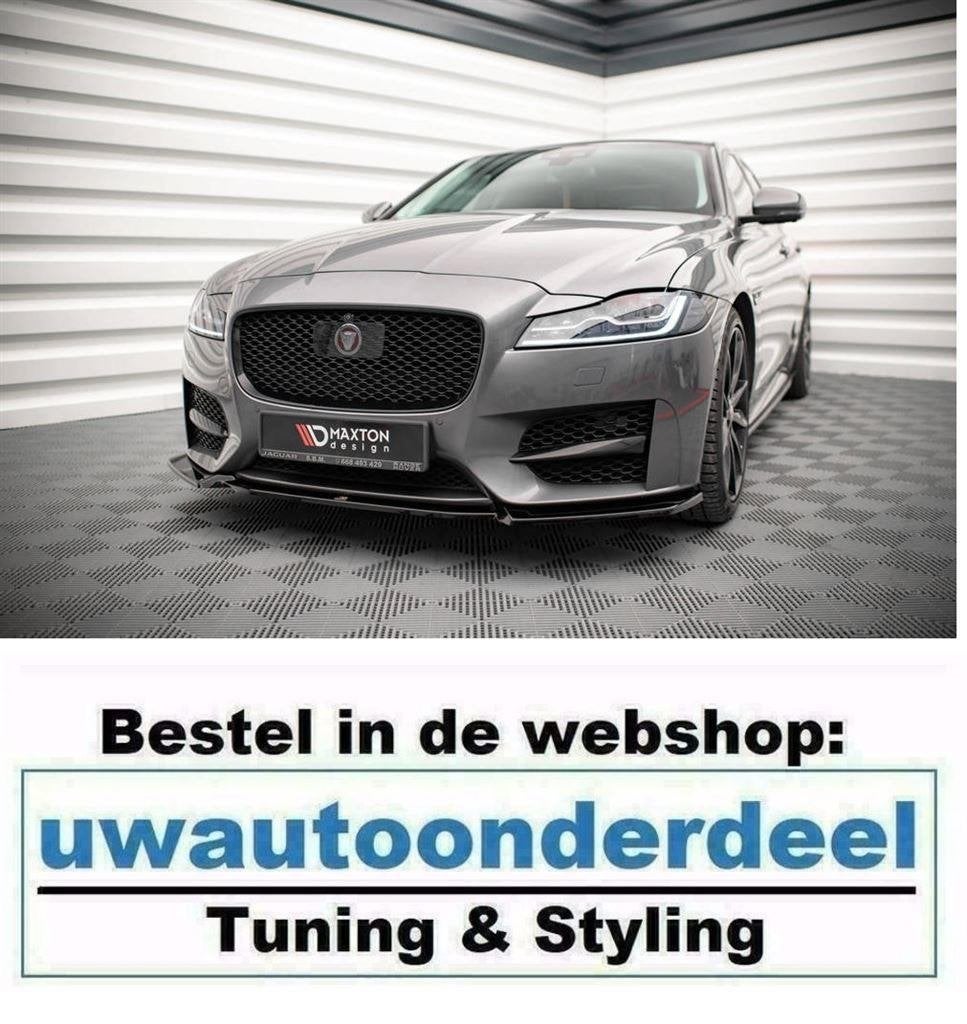 Maxton Design Spoiler Lip Splitter Voor Jaguar XF R Sport, Verzenden, Automotive Parts, A.parts@hotmail.nl, Trasmolenlaan 12 3447 GZ Woerden
