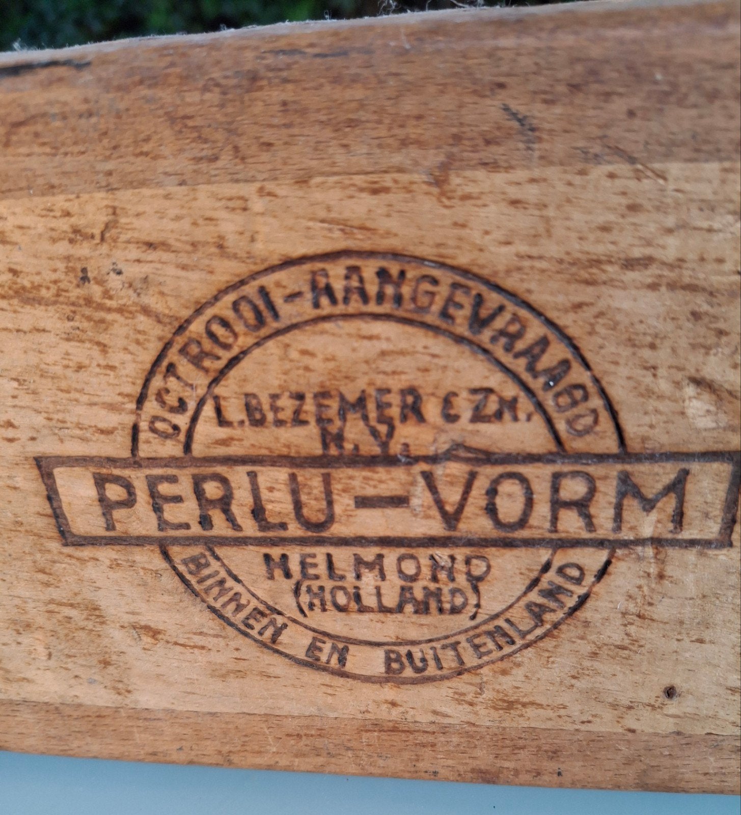 Antieke Perlu-Vorm Hudson 50 Sigarenmal - Helmond Holland, Ophalen