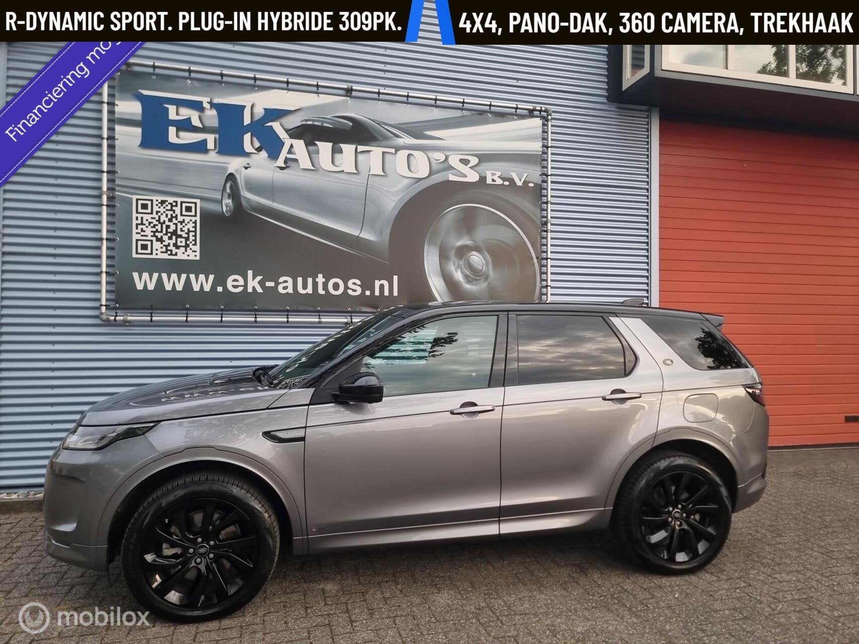 Land Rover Discovery Sport P300e 1.5 R-Dynamic. 4x4 309 pk, Auto's, 309 pk, 1497 cc, Gebruikt, Zwart