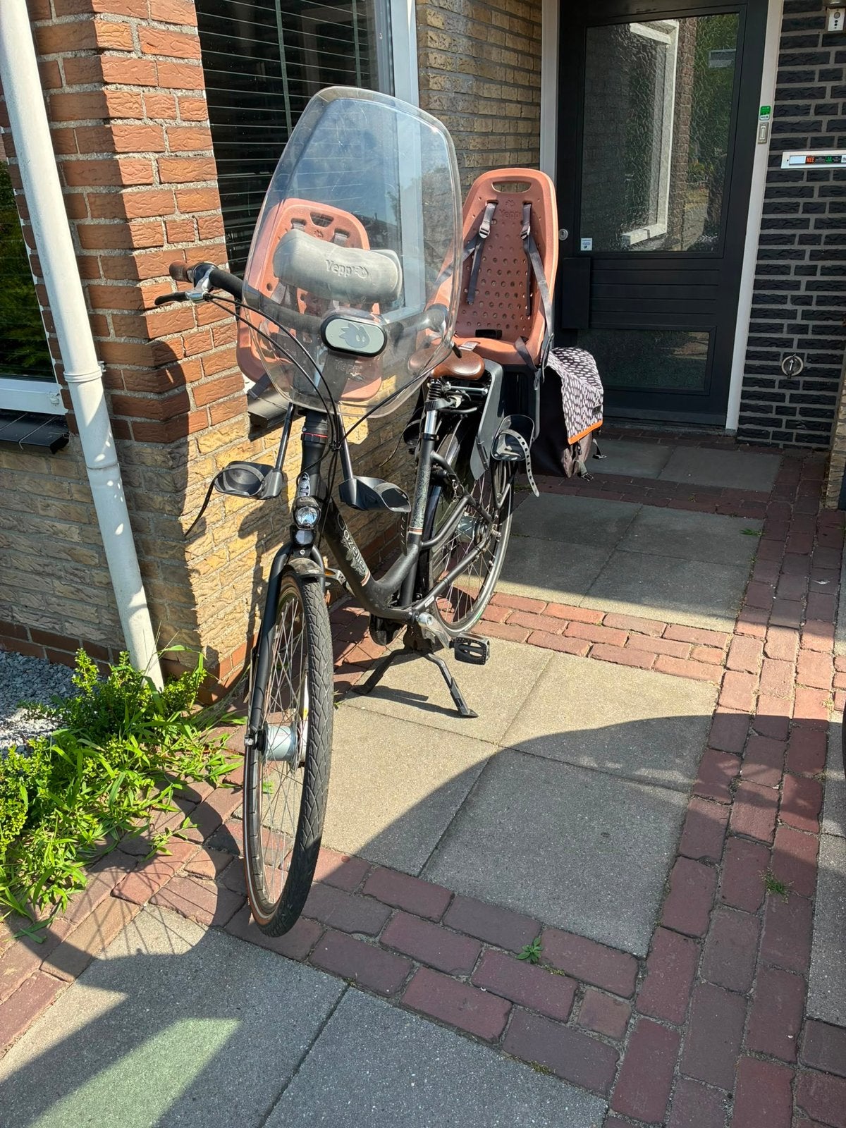 Gazelle Bloom uit 2018 met Yepp pakkendrager verlenger, Fietsen en Brommers, Fietsen | Dames | Damesfietsen, Ophalen, Gebruikt