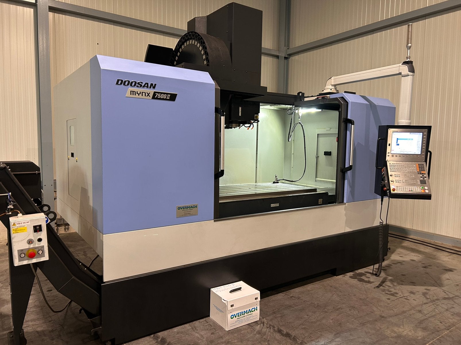 Doosan Mynx 7500II CNC Bewerkingscentrum MET HEIDENHAIN!!!, Doe-het-zelf en Verbouw, Draaibanken, Ophalen, 1000 mm of meer, Zo goed als nieuw