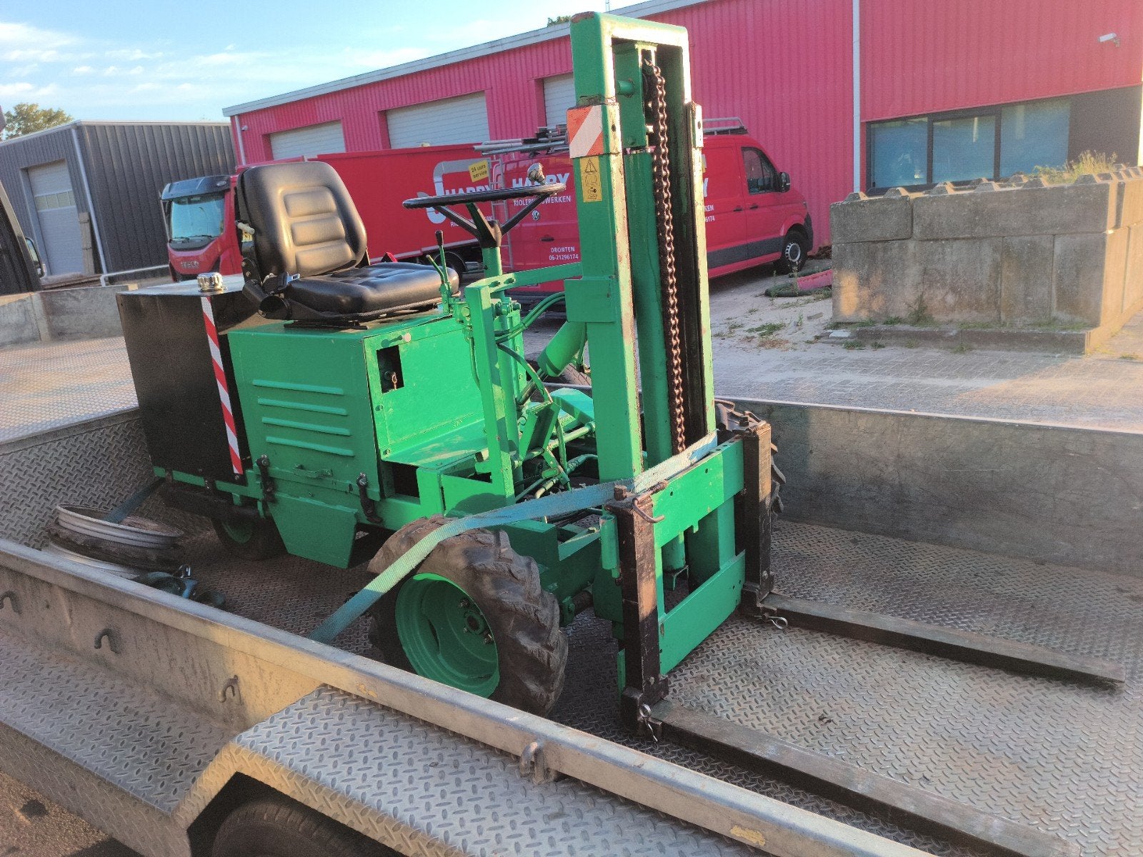 Ruwterrein Heftruck Prins diesel 2 cilinder hydrostaat, 1000 tot 2000 kg, Ophalen of Verzenden, Elektrisch, Heftruck