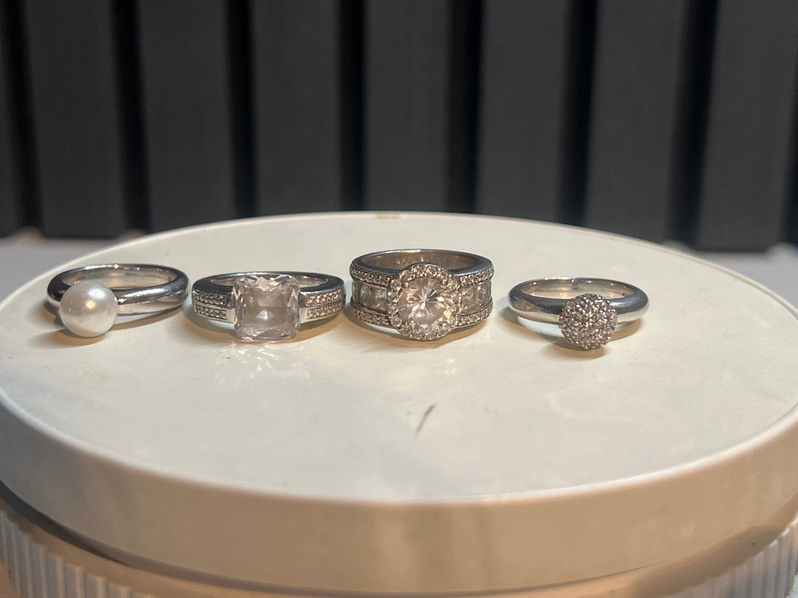 Zilveren Ringen van tisento, Ophalen of Verzenden, Zo goed als nieuw, 17 tot 18, Met edelsteen