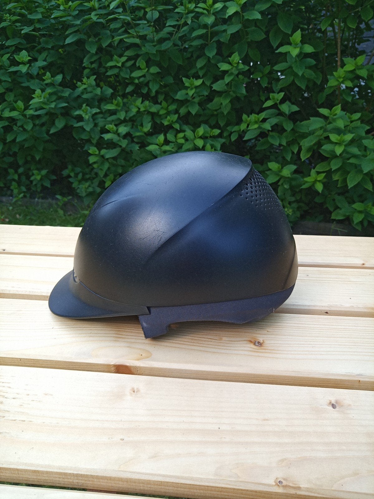 Paardrij cap/helm merk fOuganza, Dieren en Toebehoren, Ophalen of Verzenden, Zo goed als nieuw, Recreatie, Cap