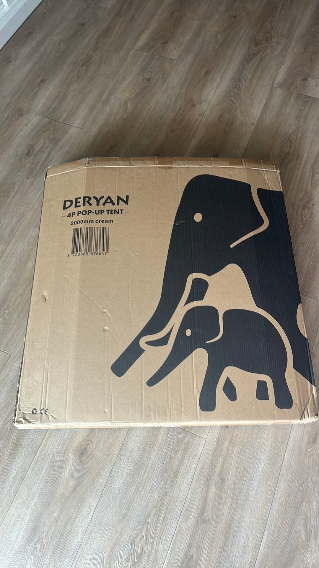 Nieuw Deryan 4 p pop up tent., Ophalen of Verzenden, Tot en met 4
