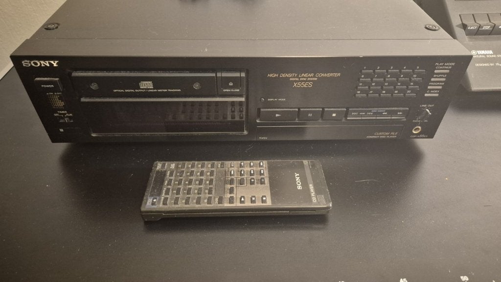 Sony CDP-X55ES High-End CD-speler ES met afstandsbediening, Audio, Tv en Foto, Ophalen, Gebruikt, Sony