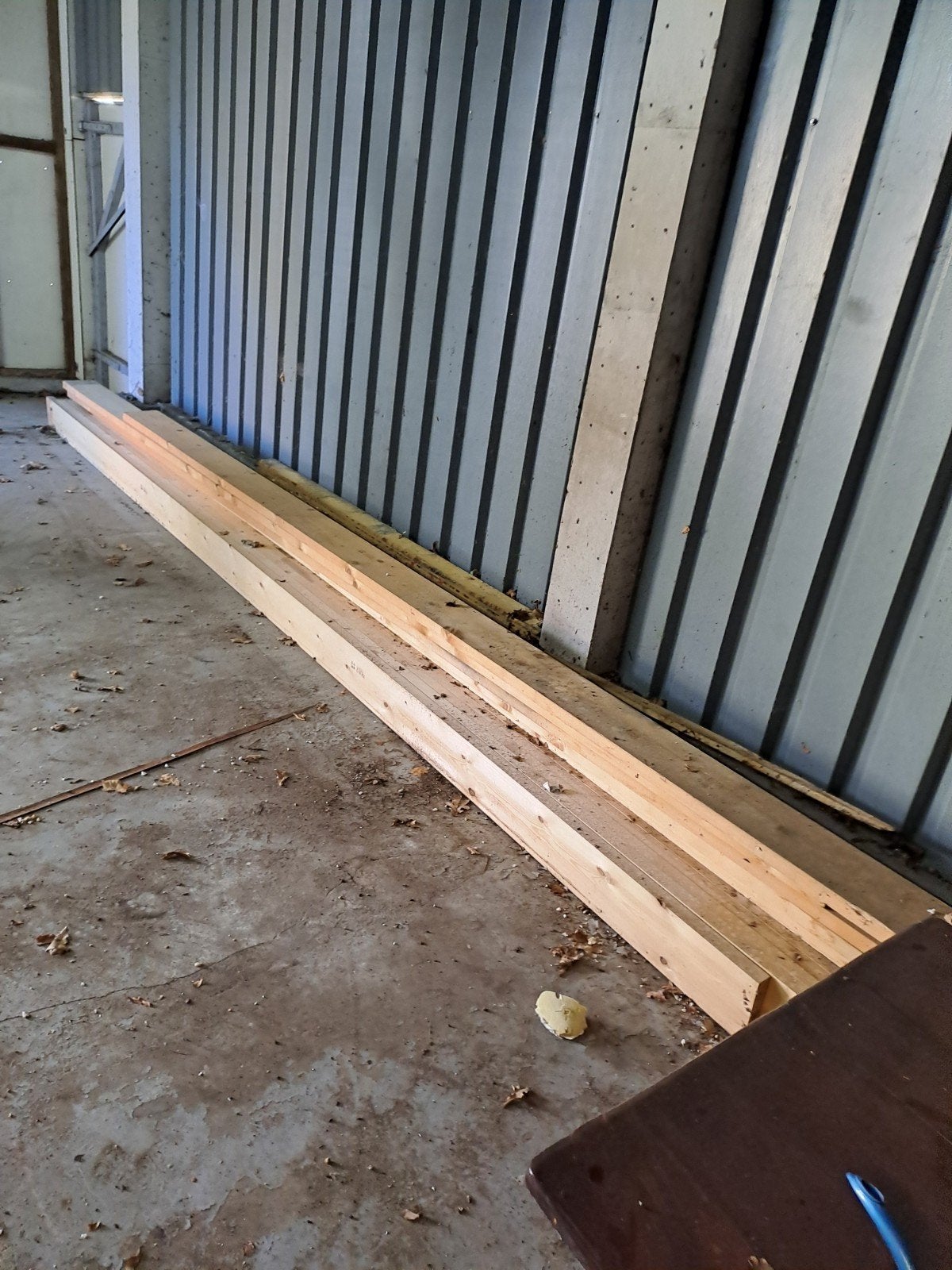 Houten balken en planken - Diverse afmetingen, Ophalen, Gebruikt, Balk, Vuren