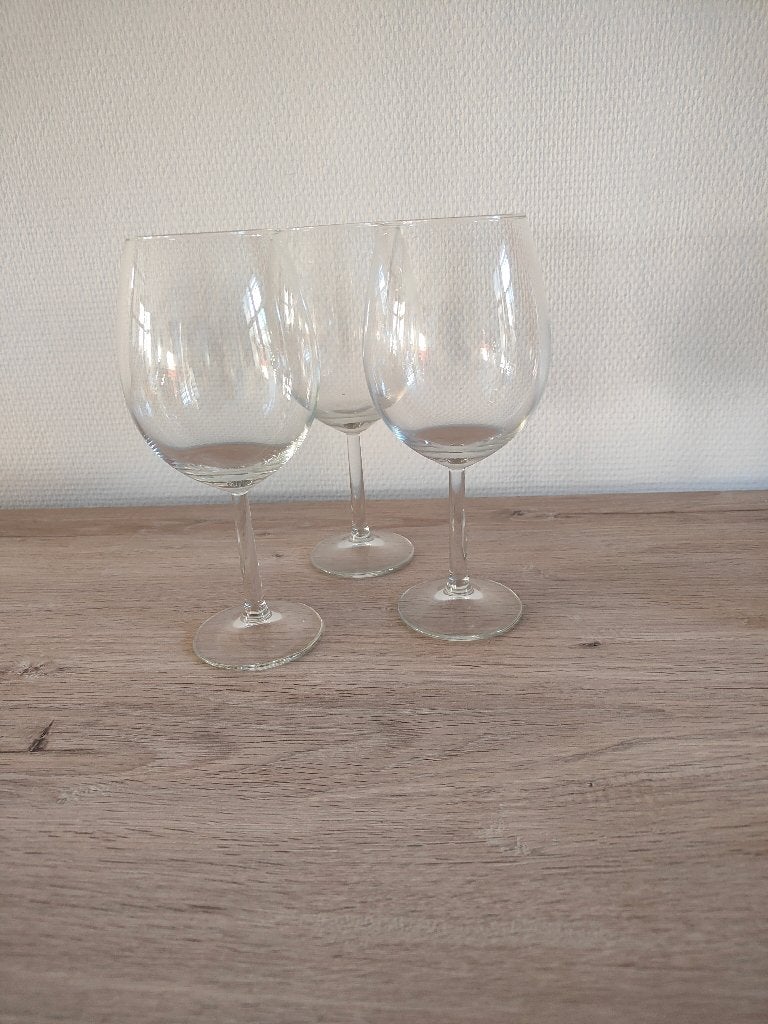 Wijnglazen (voor rood), Ophalen of Verzenden, Zo goed als nieuw, Overige typen