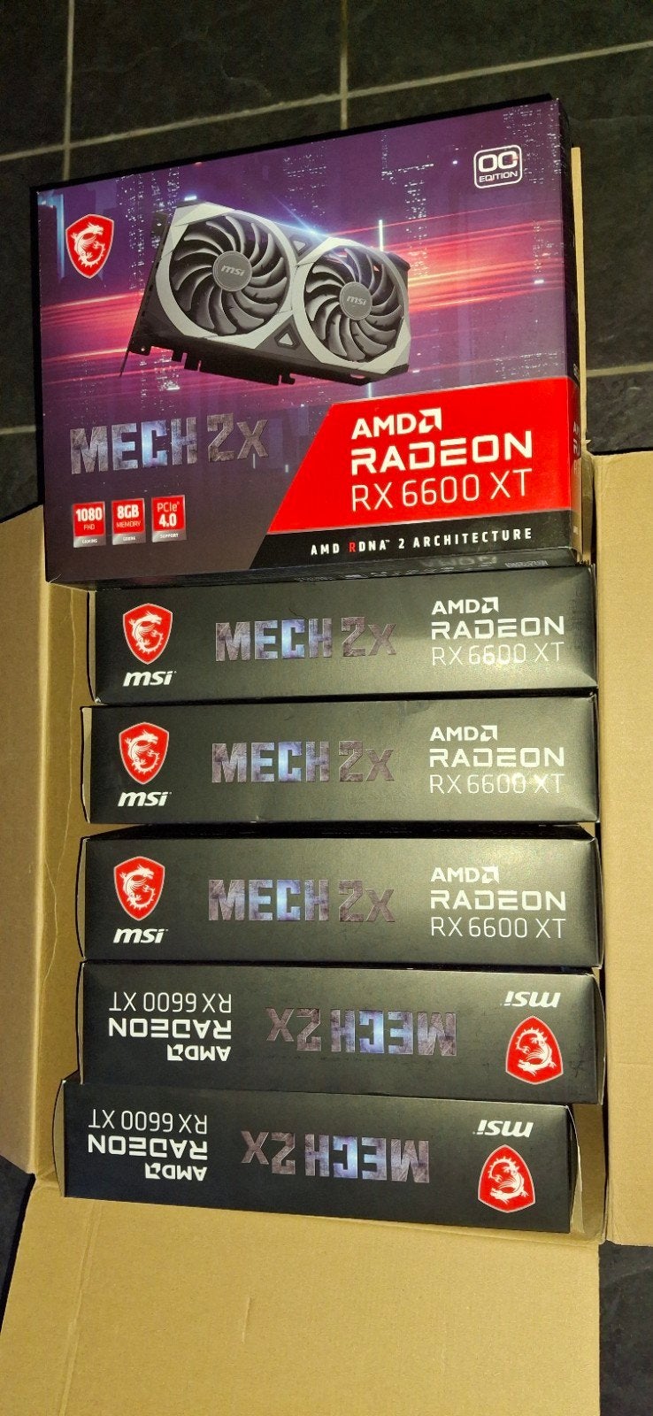 RX 6600 XT 8GB – Nieuwstaat – Compleet met doos en alles, Computers en Software, Videokaarten, AMD, GDDR6, PCI-Express 4, Ophalen of Verzenden