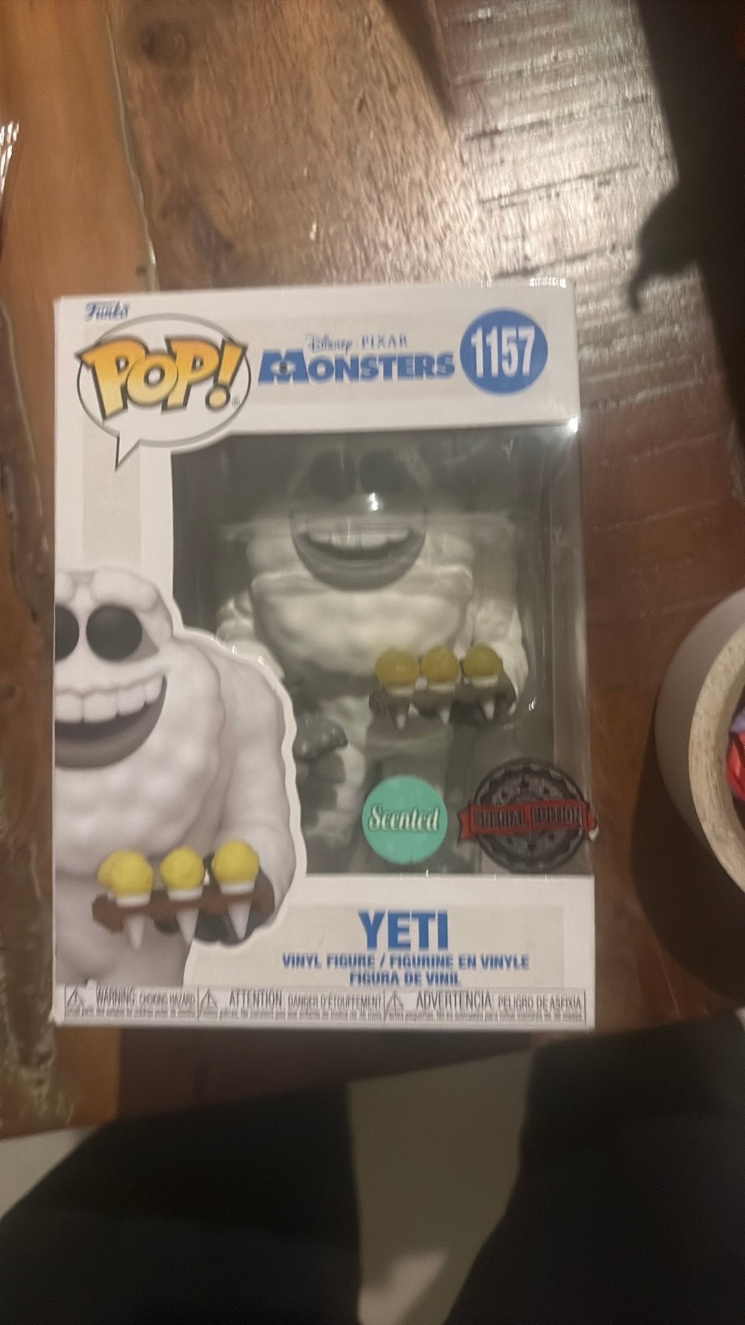 Yeti funko pop, Verzenden, Zo goed als nieuw, Jongen of Meisje