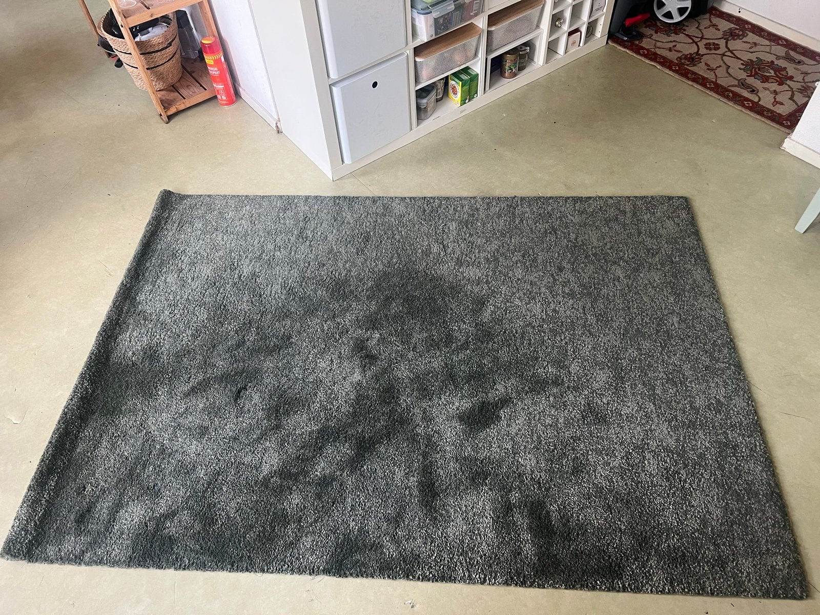 Groene vloerkleed - Zo goed als nieuw